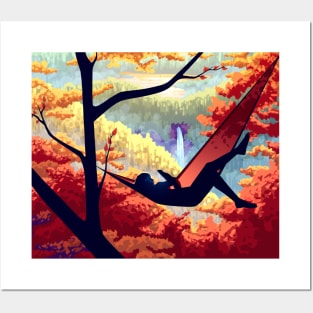 Autumn morning Posters and Art